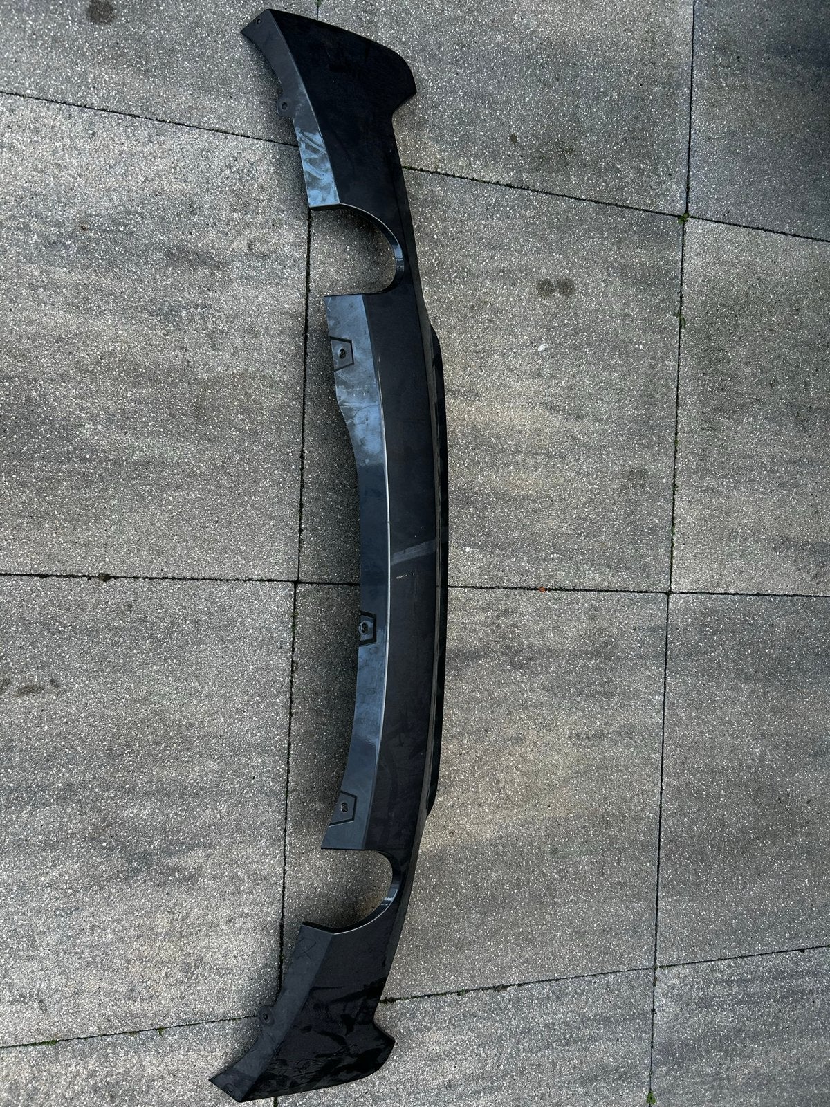 BMW F32/F33/F36 M-Sport Achterbumper Diffusor Dark Shadow, Ophalen, Gebruikt, Achter, Bumper