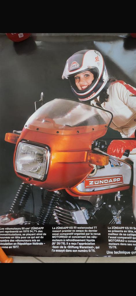 Zundapp NOS poster, Verzenden, Nieuw