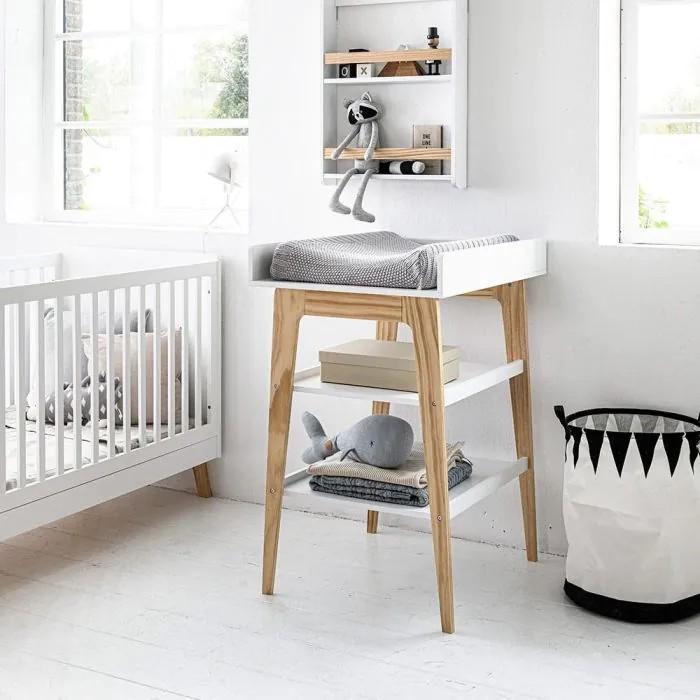 Petitie Amélie Luiertafel incl. Bebe-jou aankleedkussen, Ophalen, 50 tot 70 cm, 90 tot 105 cm, 100 cm of meer