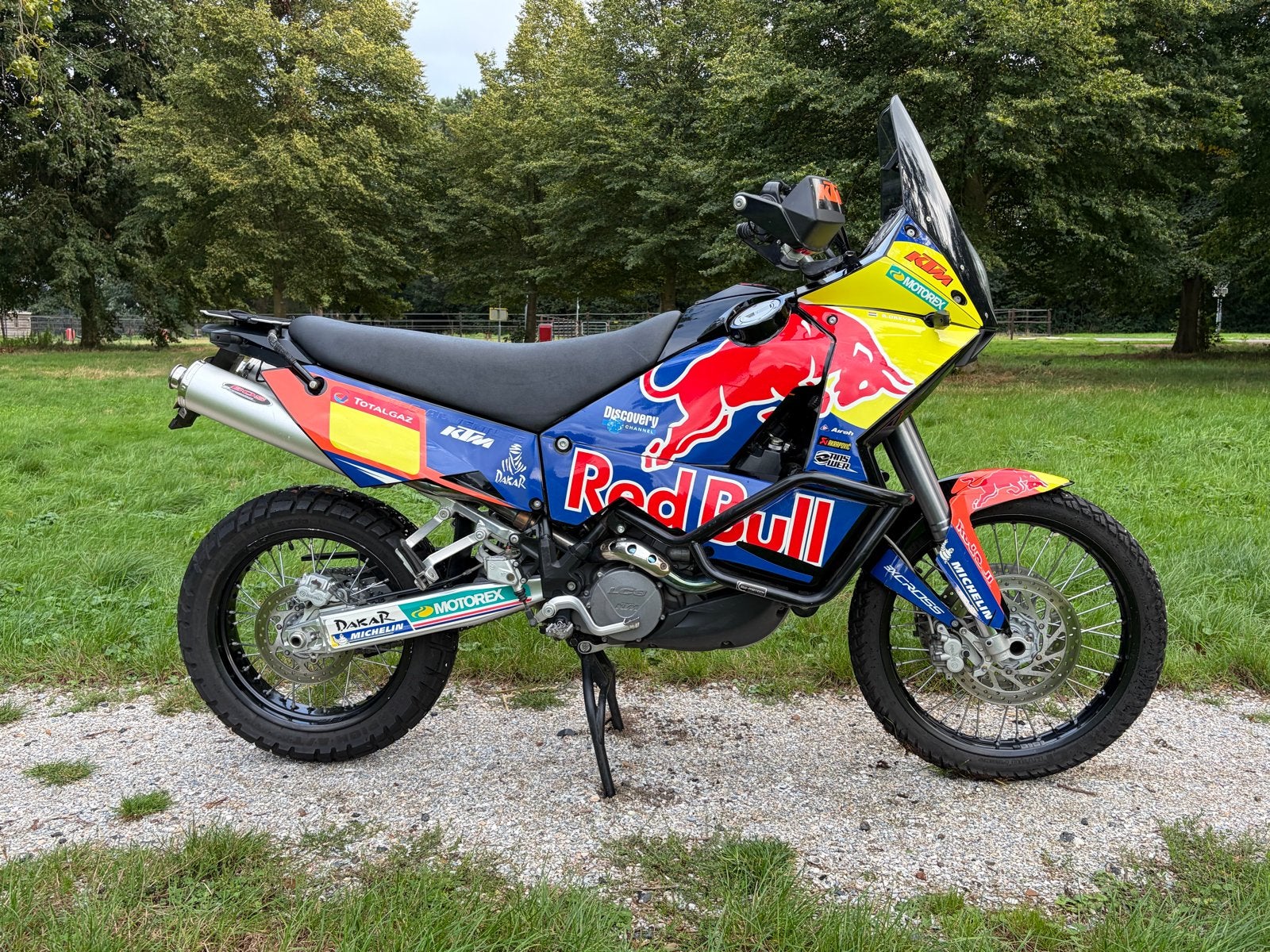 KTM 950 Adventure 2005 met BOS dempers, 2 cilinders, Sportuitlaat, 950 cc, Gebruikt