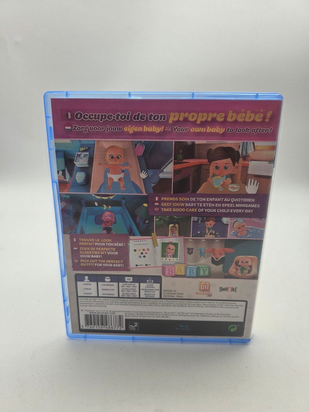 My Universe: My Baby PS4 - Zorg voor je eigen baby!, Microids, 1 speler, Ophalen of Verzenden, Zo goed als nieuw