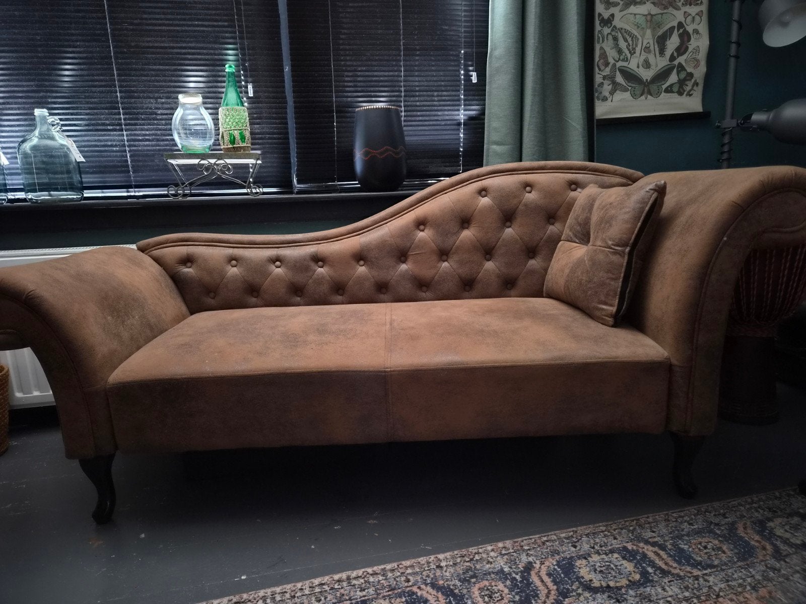Chaise Longue, Huis en Inrichting, Banken | Sofa's en Chaises Longues, Ophalen, Zo goed als nieuw, Eenpersoons, Minder dan 150 cm