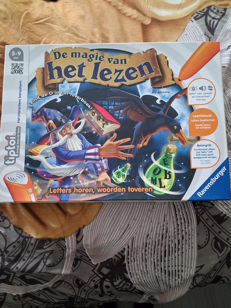 Tiptoi De Magie van het Lezen - Interactief Leersysteem, Kinderen en Baby's, Ophalen, Zo goed als nieuw, Taal en Lezen, Met geluid