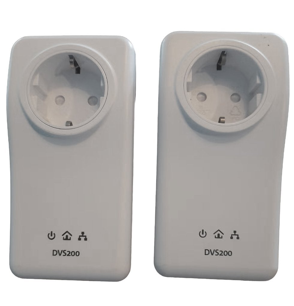 KPN DVS200 Powerline Adapters 2x, Ophalen of Verzenden, Gebruikt, KPN