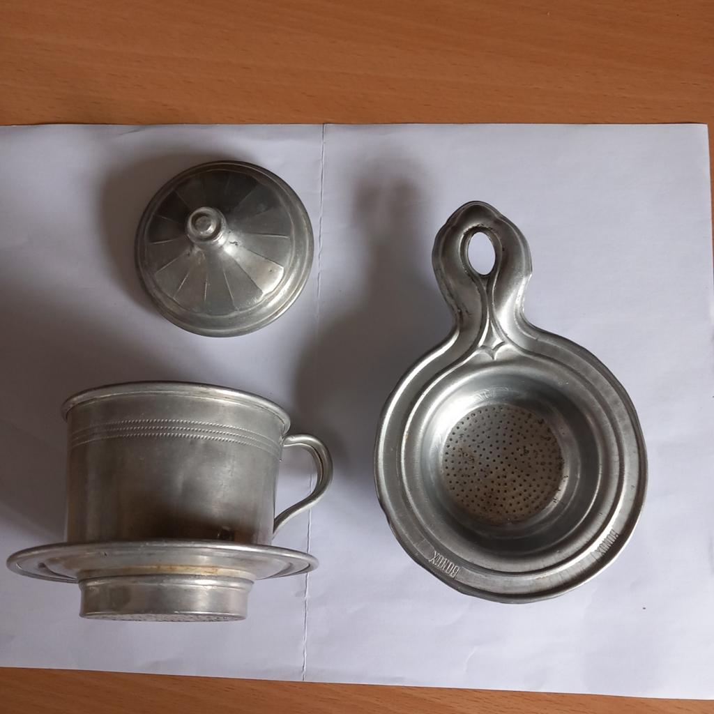 Thee + koffie zeef set, Antiek en Kunst, Antiek | Tin, Ophalen of Verzenden