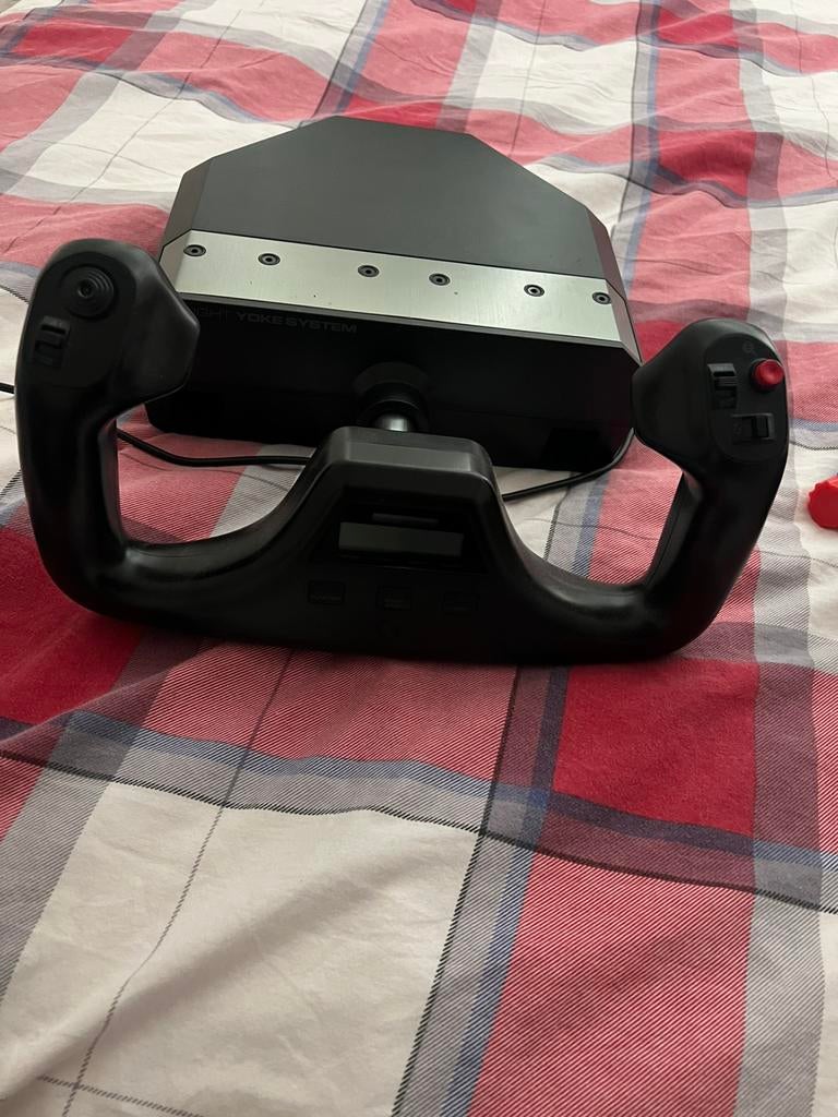 Logitech Flight Yoke System + Throttle Quadrant, Computers en Software, Joysticks, Ophalen of Verzenden, Zo goed als nieuw