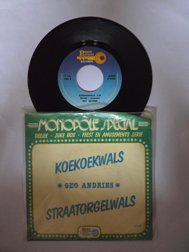 Geo Andries - Koekoekwals, Ophalen of Verzenden, Gebruikt, 7 inch, Single