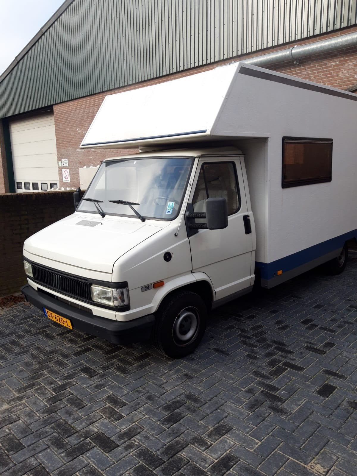 Fiat Ducato 1991 Wit camper/foodtruck 1991, Caravans en Kamperen, Campers, Overige merken, Diesel, Particulier