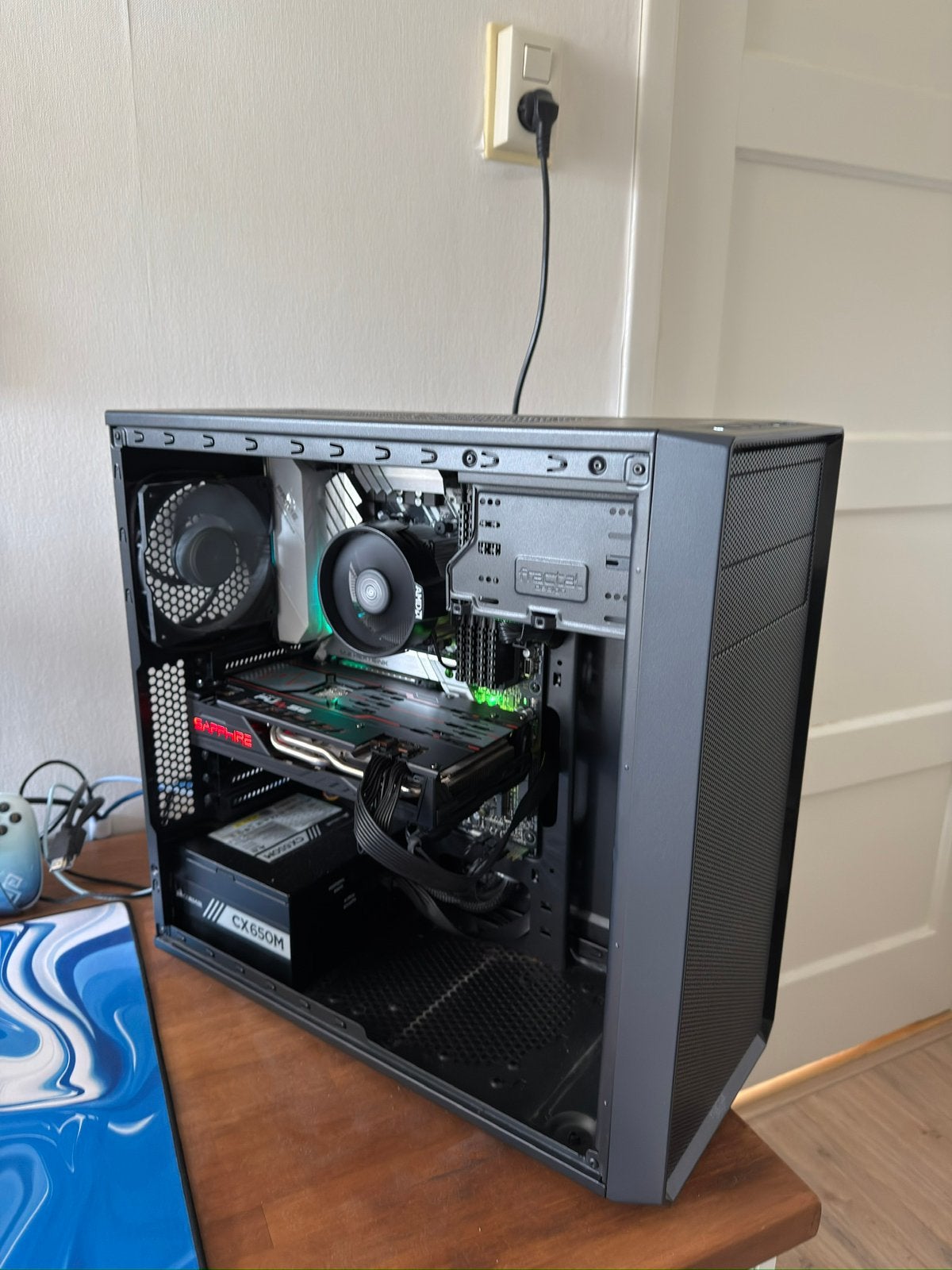 Krachtige gaming pc | Ryzen 5 | RX 5700 XT, Zelf gebouwde pc, Virtual Reality, Refurbished, SSD