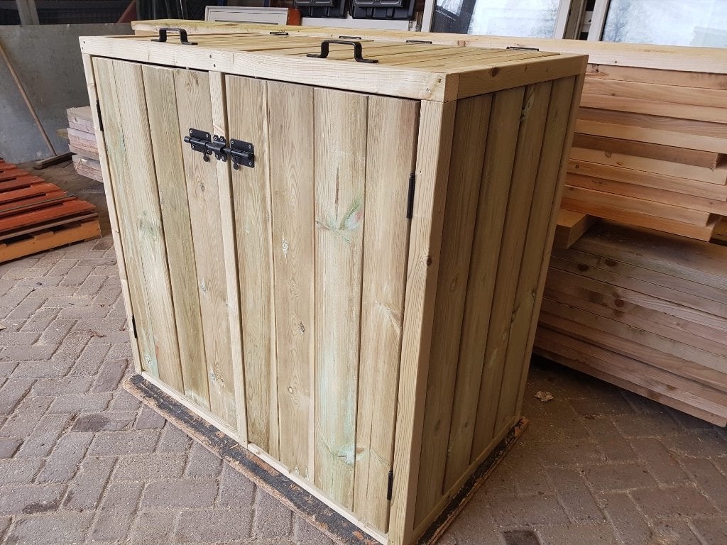 Container ombouw , kliko ombouw van geïmpregneerd tuinhout, Tuin en Terras, Ophalen of Verzenden, Nieuw
