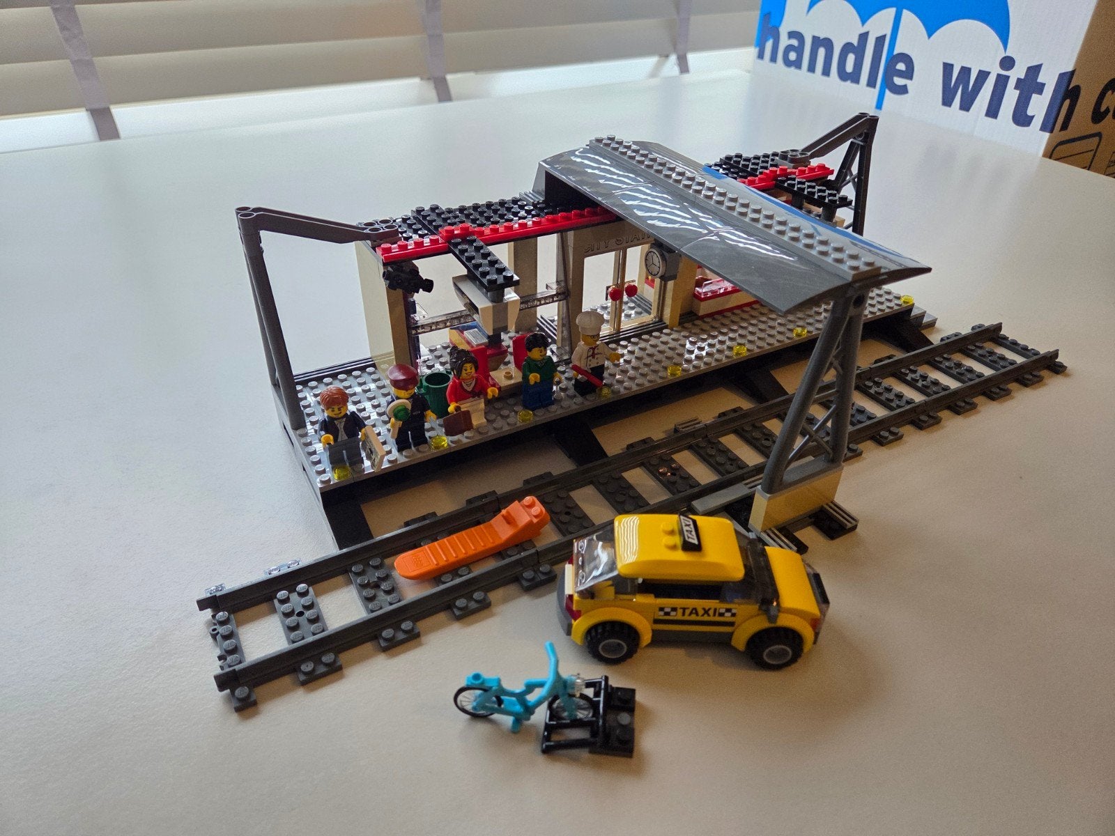 LEGO City Treinstation 60050, Ophalen of Verzenden, Gebruikt, Overige merken