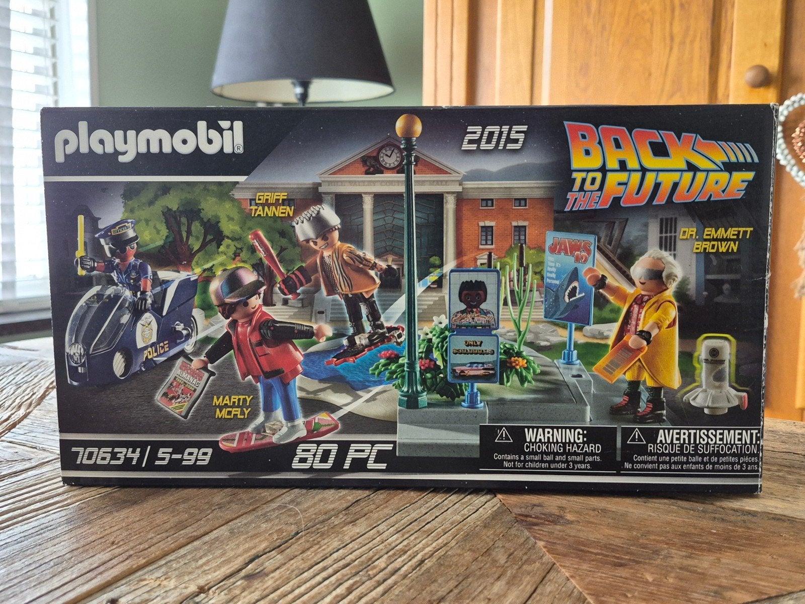 Playmobil 70634 Back To The Future 2015, Ophalen of Verzenden, Zo goed als nieuw, Complete set, Figuren