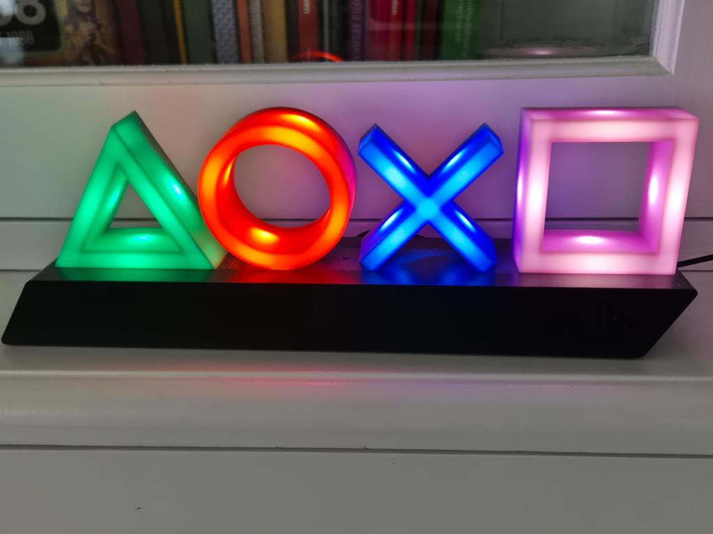 PlayStation Icons Lamp - Decoratieve led Tafellamp o, Ophalen of Verzenden, Nieuw