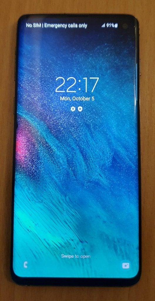 samsung galaxy S10 128GB, Ophalen, Zwart, Zo goed als nieuw, Galaxy S10