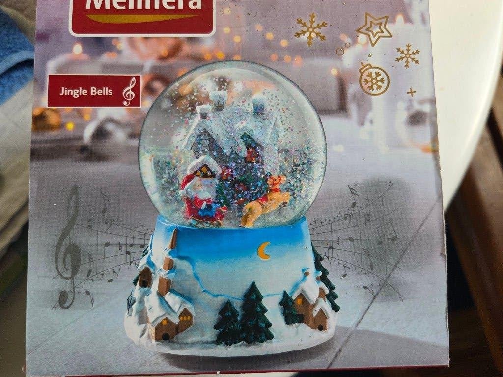 sneeuwbal kerst met muziek, Ophalen of Verzenden, Zo goed als nieuw