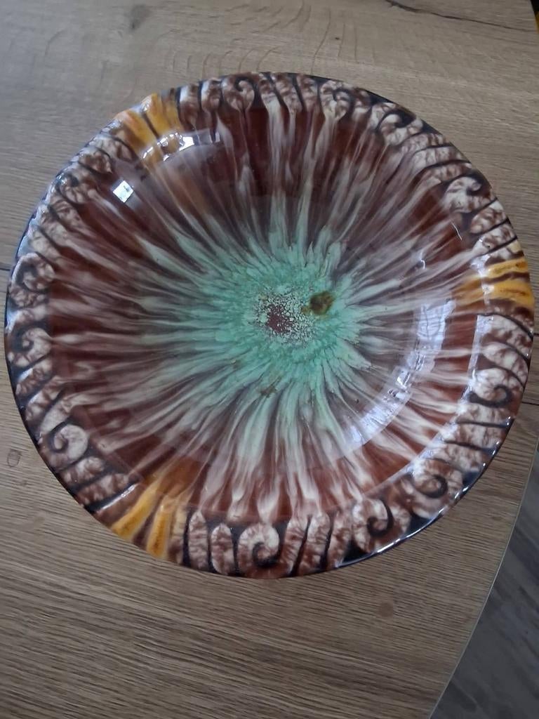 Vintage Jasba Keramiek Schaal Jaren '50 - Duitsland, Antiek en Kunst, Ophalen
