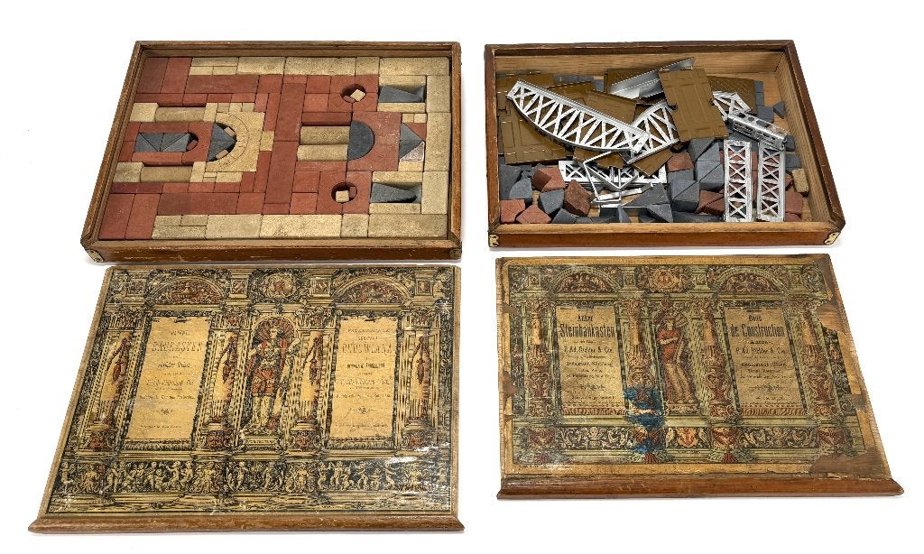 64. Speelgoeddozen, F. Ad. Richter & Cie, late 19e eeuw, Ophalen of Verzenden