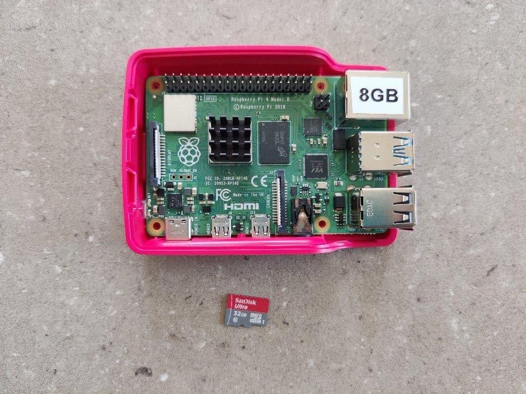 Raspberry Pi 4 Model B - 8GB RPI4, Ophalen of Verzenden, Gebruikt