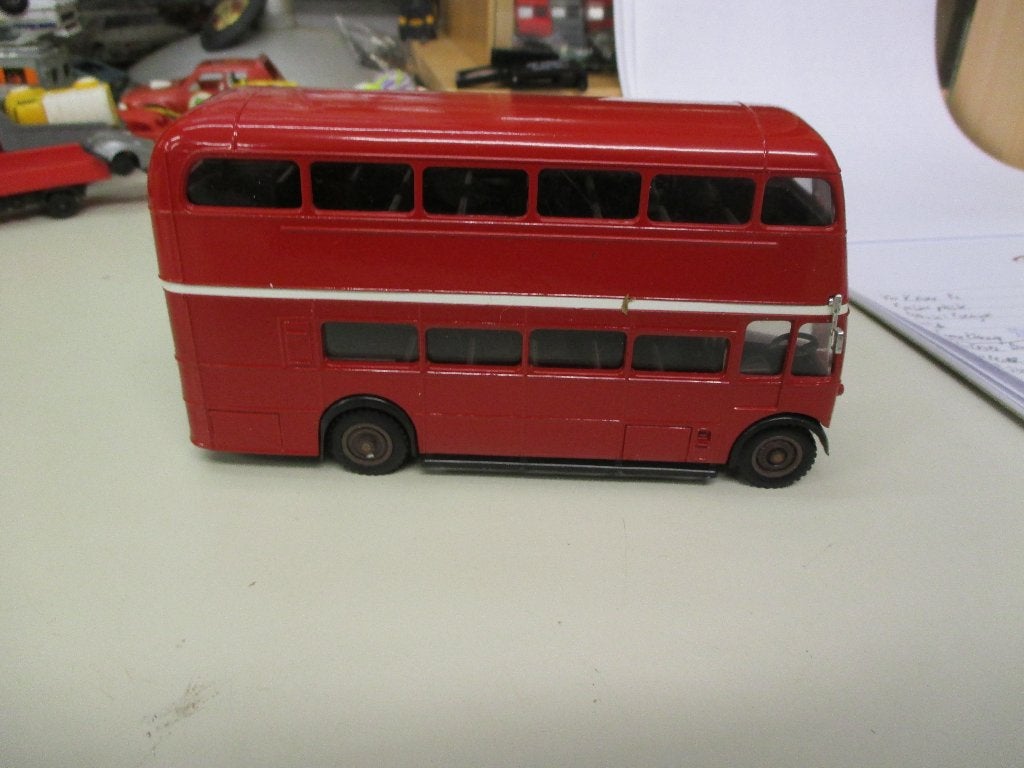 AEC dubbeldekker bus modelauto, Hobby en Vrije tijd, Ophalen, Nieuw, Bus of Vrachtwagen, Overige merken