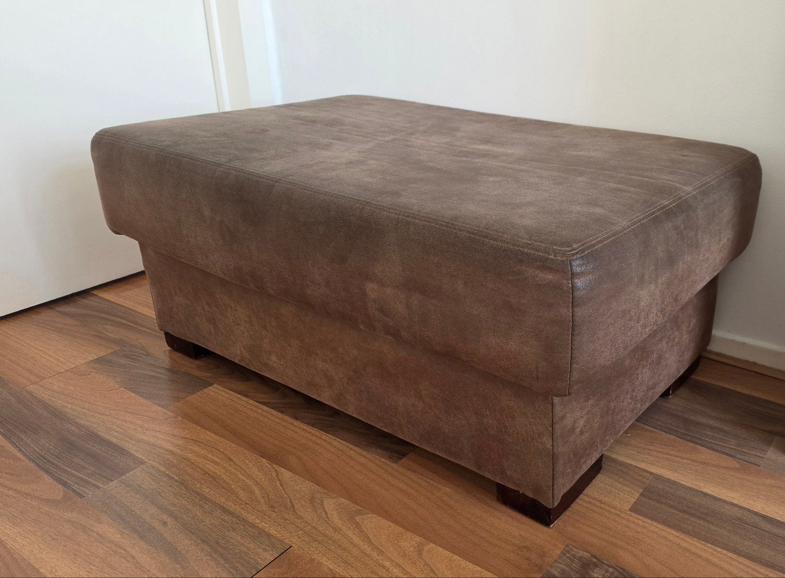 hocker/poef, Huis en Inrichting, Ophalen, Gebruikt, Vierkant, 75 tot 100 cm