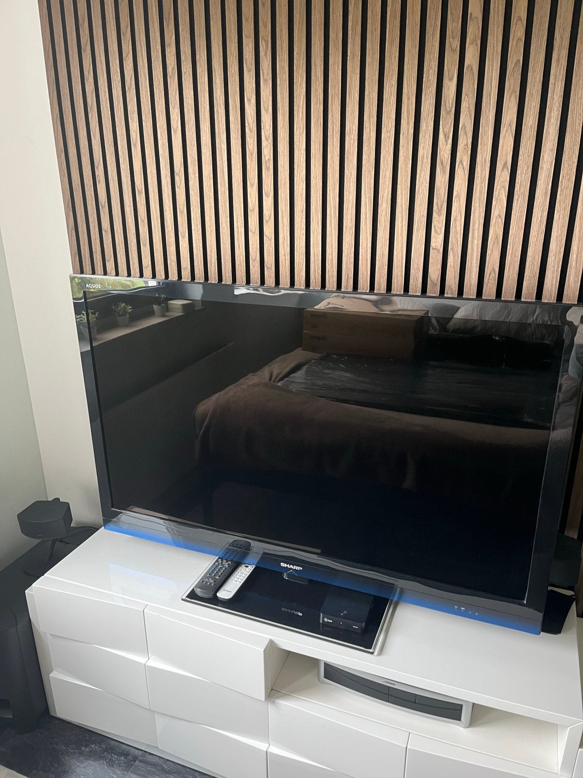 Sharp Aquos LCD TV LC-46LE700E - 46 inch Full HD, Audio, Tv en Foto, Ophalen, Gebruikt, 50 Hz, LCD