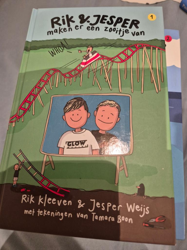 Rik & Jesper maken er een zooitje van - Kinderboek, Ophalen of Verzenden, Zo goed als nieuw, Rik Kleeven & Jesper Weijs, Fictie