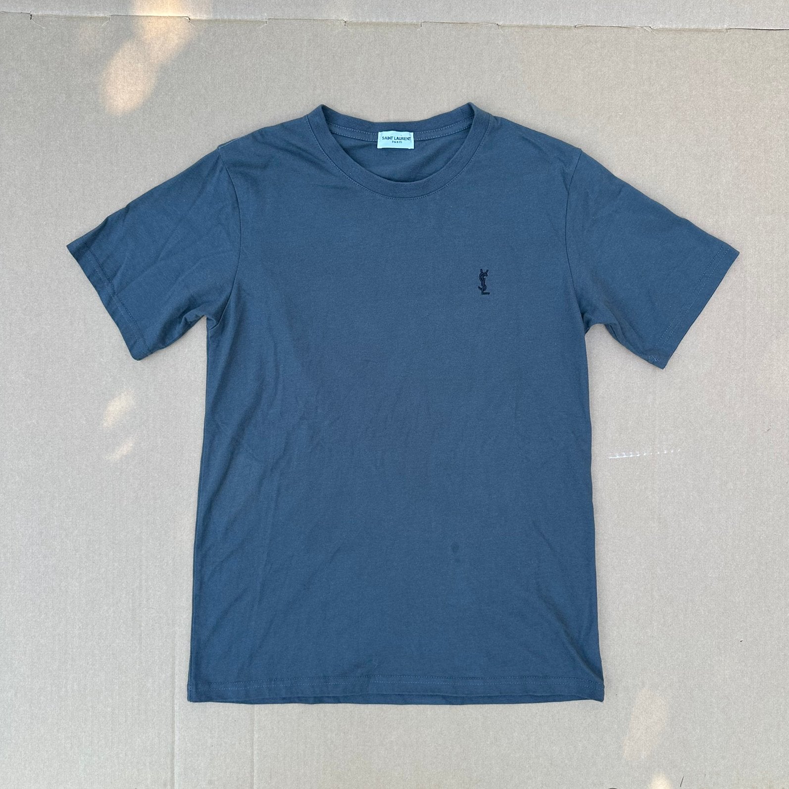 T-shirt YSL, Ophalen of Verzenden, Gedragen, Maat 46 (S) of kleiner, Grijs