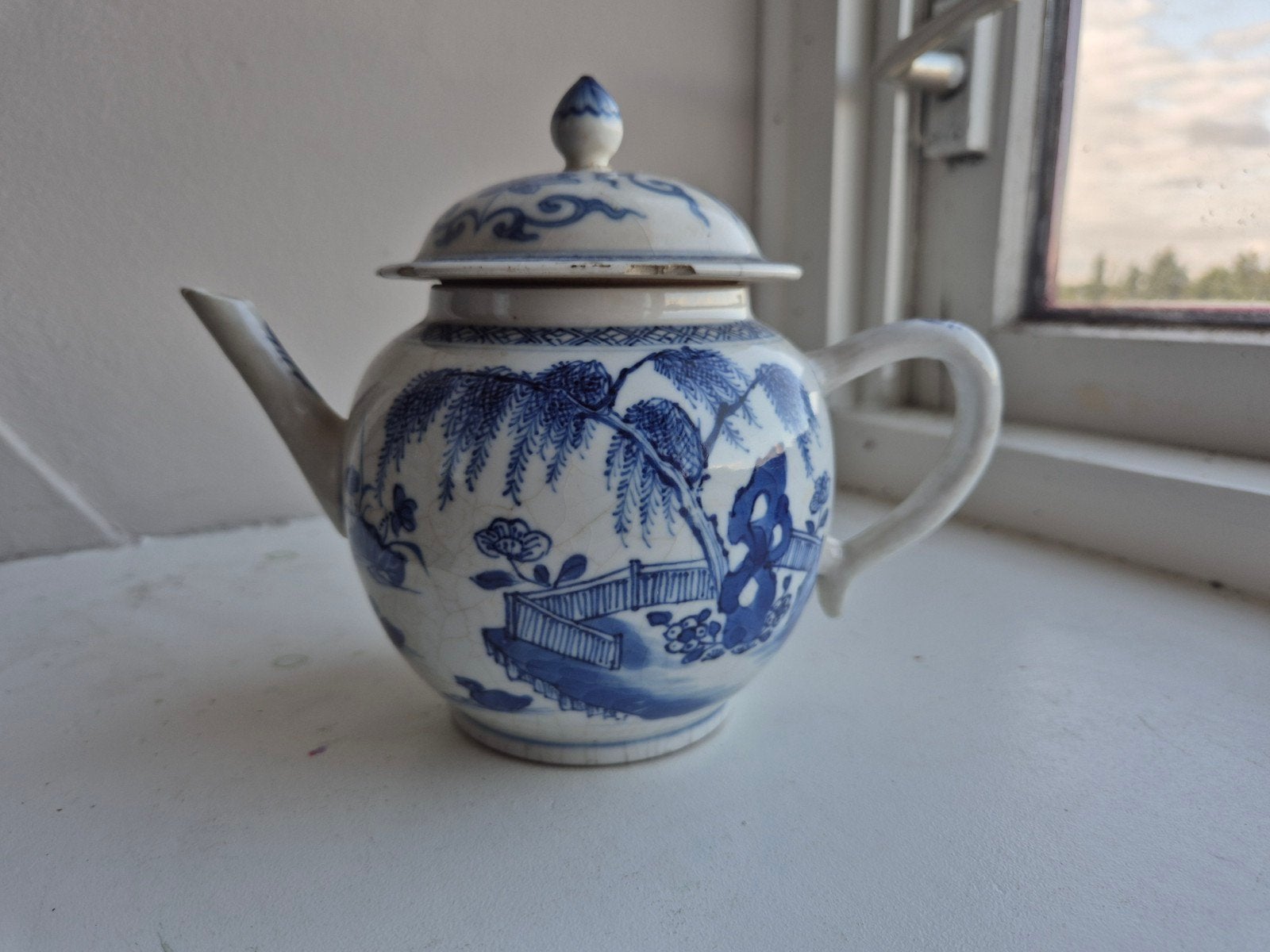 Antieke Chinees Qianlong Theepot, Ophalen of Verzenden