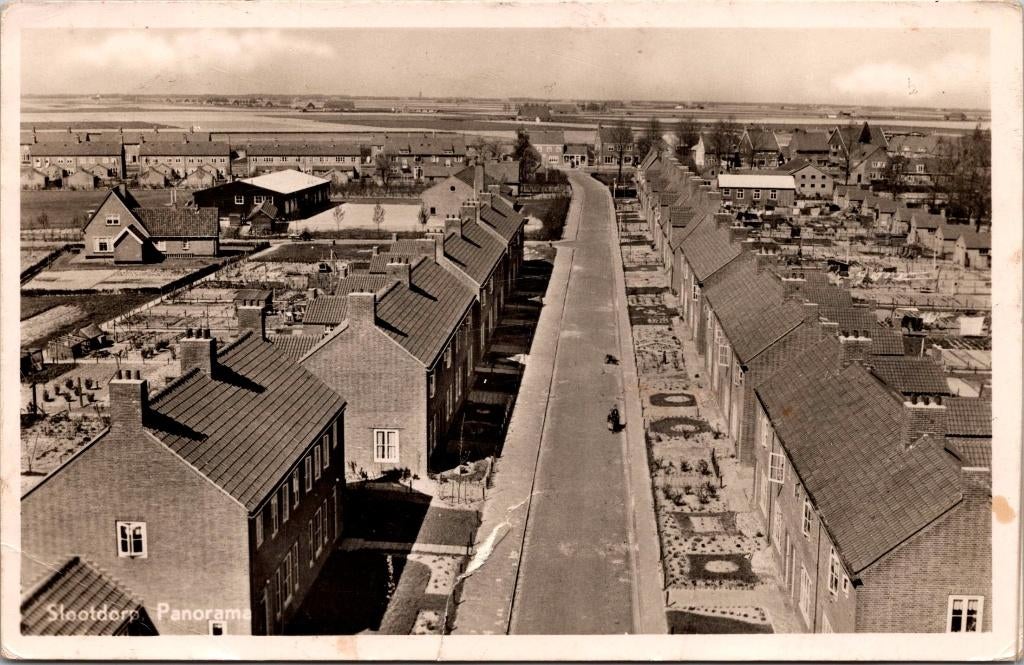 Slootdorp - Panorama (1953), Verzenden, 1940 tot 1960, Gelopen, Noord-Holland