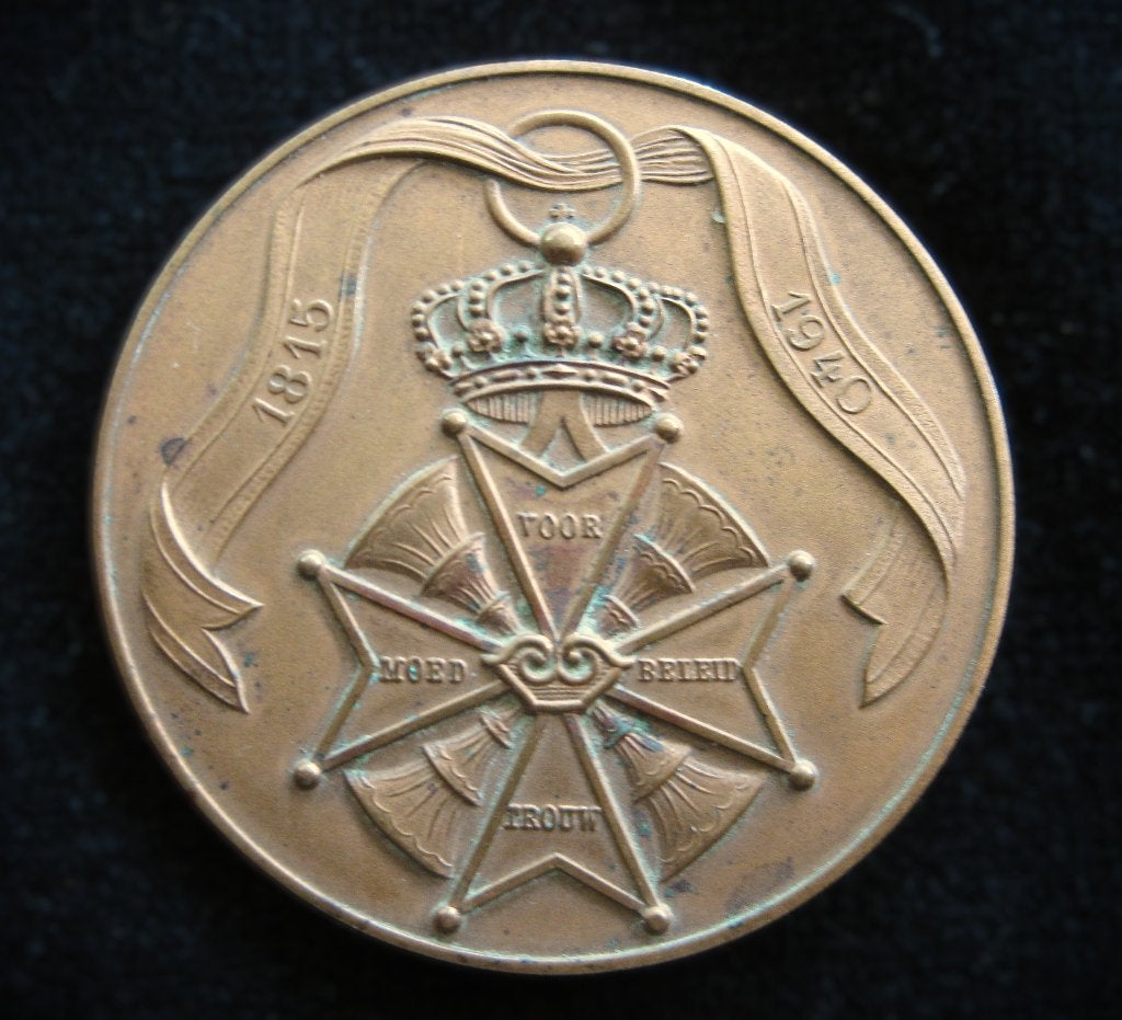 Militaire Willemsorde, Penning,125-jarig bestaan, 1815-1940, Verzamelen, Verzenden, Overige soorten, Nederland, Lintje, Medaille of Wings