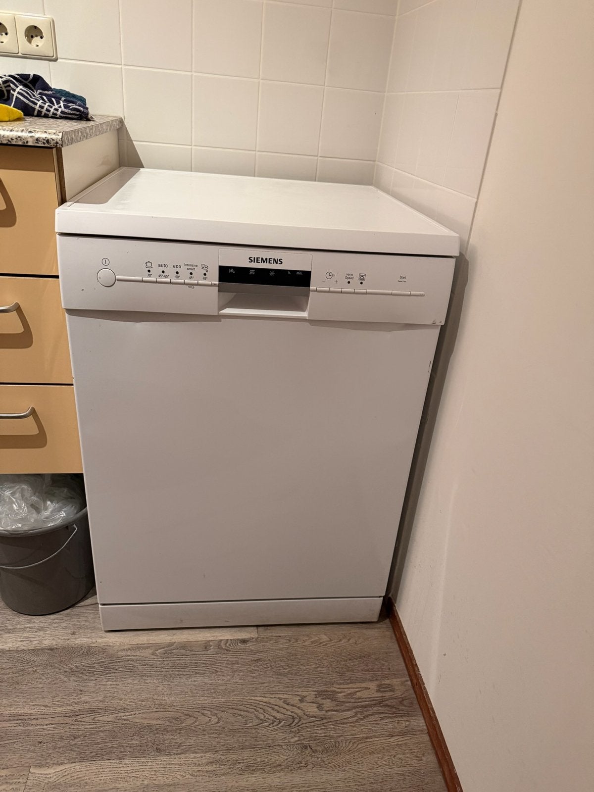 Siemens Vaatwasser SN25L230EU/45 - 60 cm breed, Ophalen, Gebruikt, 60 cm of meer, Vrijstaand