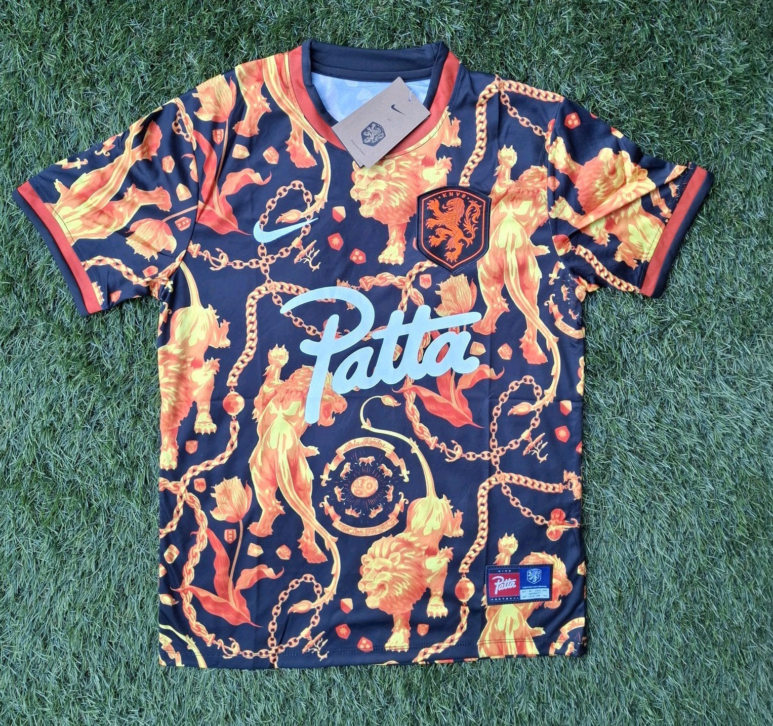 Patta x KNVB Netherlands shirt, Maat S, Verzamelen, Ophalen of Verzenden, Zo goed als nieuw, Overige binnenlandse clubs, Shirt