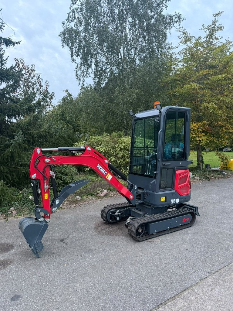 VICSEC VC18 Minigraver , Minikraan , Nieuw! 3 Cil Diesel!, Zakelijke goederen, Ophalen, Graafmachine