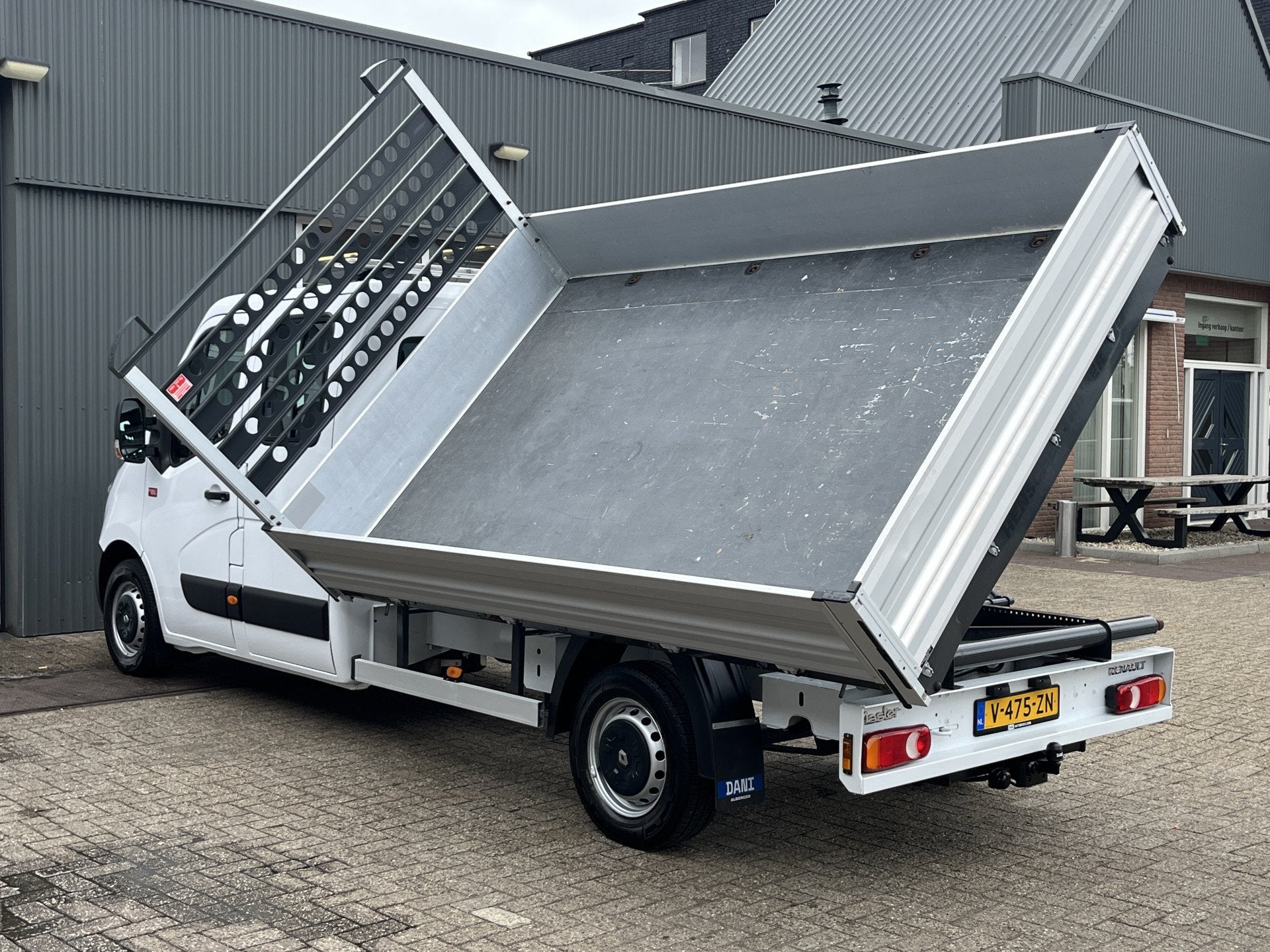 Renault Master T35 2.3 dCi L3 DC Airco 3 zijden kipper Telef, Auto's, Stof, Gebruikt, 4 cilinders, Renault