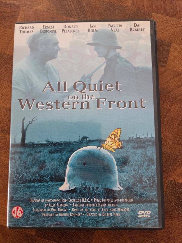 DVD All Quiet on the Western Front (1979 editie), Engels, Vanaf 16 jaar, Nederlands, Ophalen of Verzenden