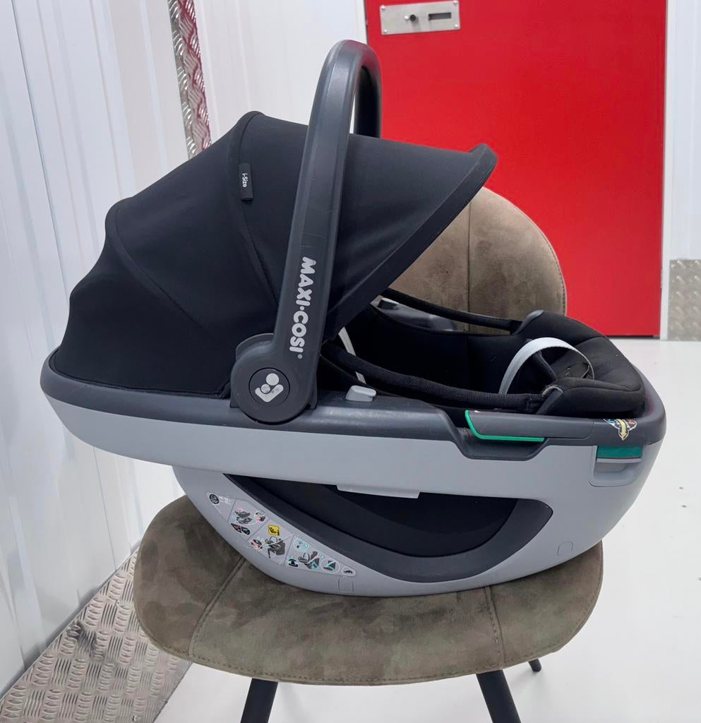 Maxi Cosi Coral met FamilyFix 360 base, Gebruikt, Ophalen of Verzenden, Isofix, 0 t/m 13 kg
