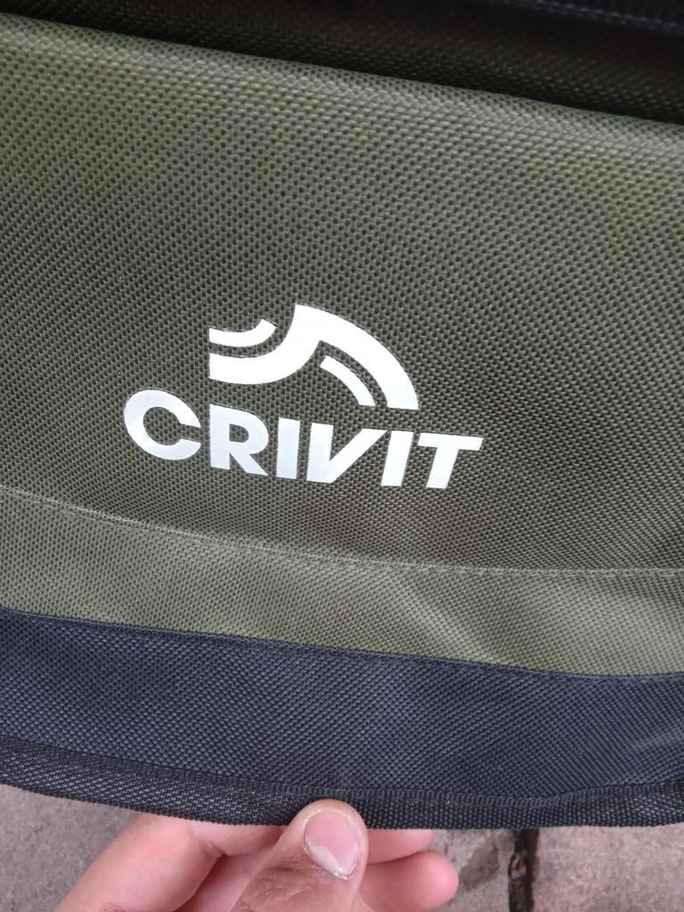Crivit visgerei tas met opbergdozen, Watersport en Boten, Hengelsport | Algemeen, Gebruikt, Koffer of Tas, Ophalen of Verzenden