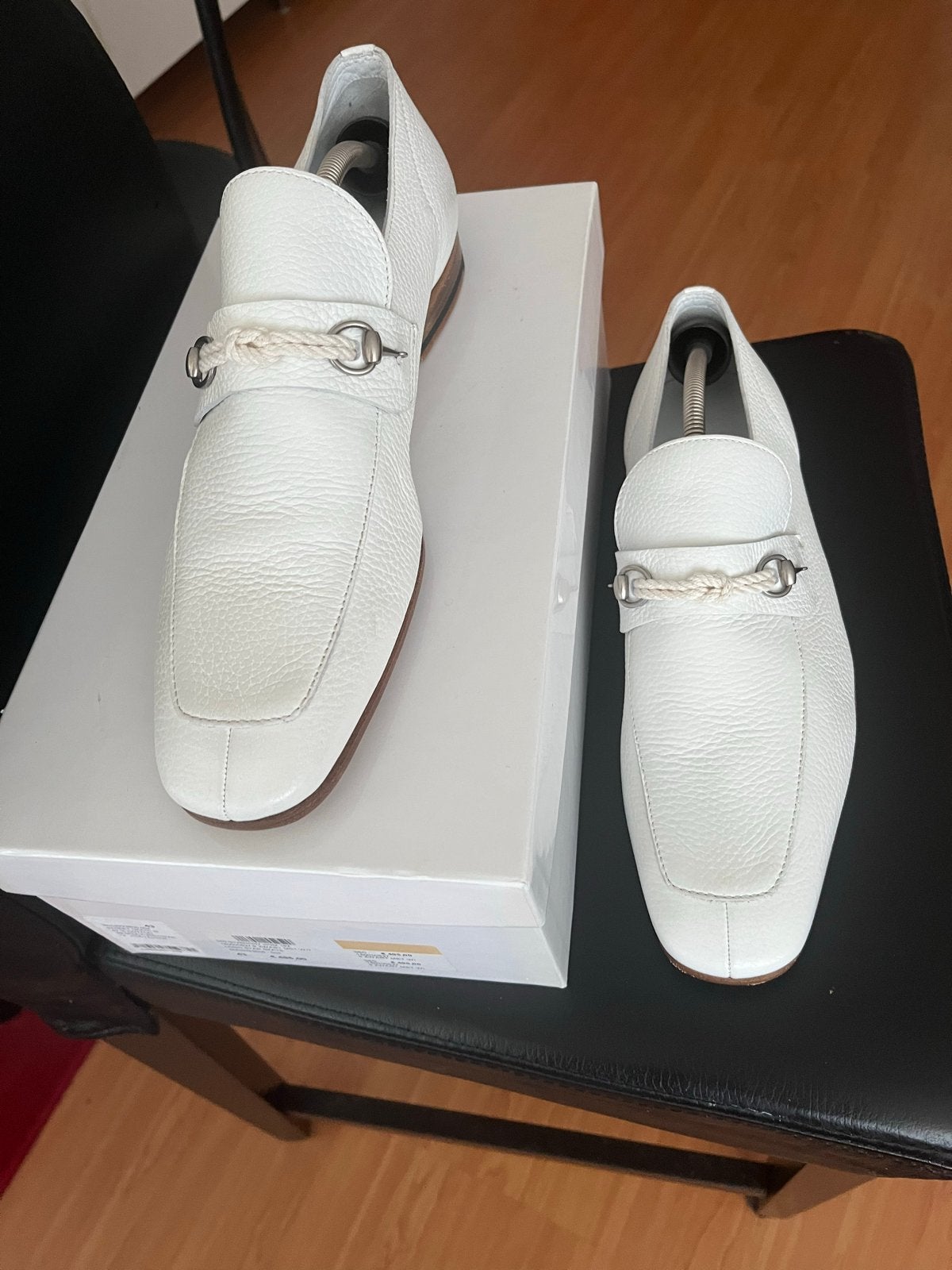 NIEUW  GuCCI WITTE LOAFER Maat 43, Ophalen of Verzenden, Nieuw, Wit, Loafers