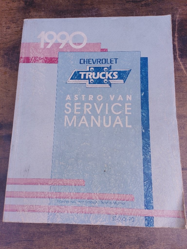 Dik Dealer Werkplaatsboek Chevrolet trucks Astro Van 1990, Ophalen of Verzenden, Gelezen, Chevrolet