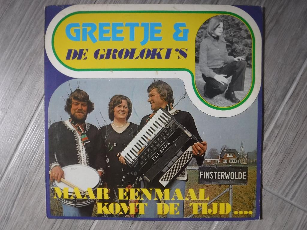 Greetje  &  De Groloki's   ( Telstar), Ophalen of Verzenden, Zo goed als nieuw, 12 inch, Levenslied of Smartlap