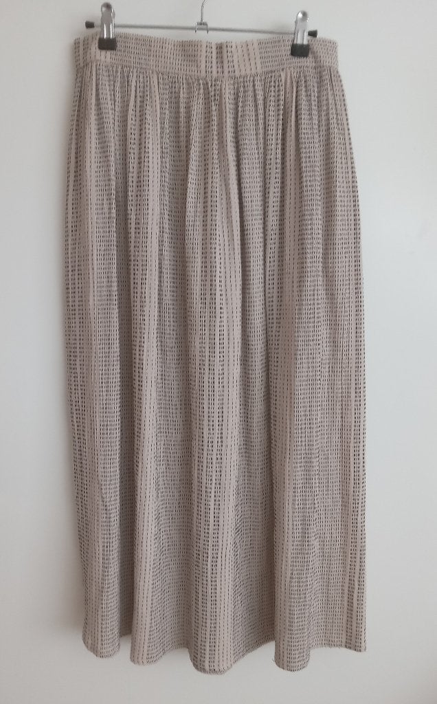 Gai + Lisva beige rok met zwarte stiksels, maat S/M, COS, Verzenden, Beige, Nieuw