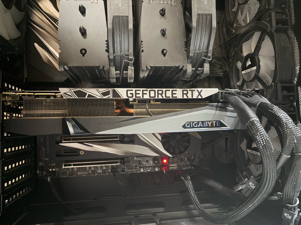 RTX 3090 Gigabyte GeForce 24GB, Computers en Software, Videokaarten, GDDR6, PCI-Express 4, Ophalen of Verzenden, Zo goed als nieuw