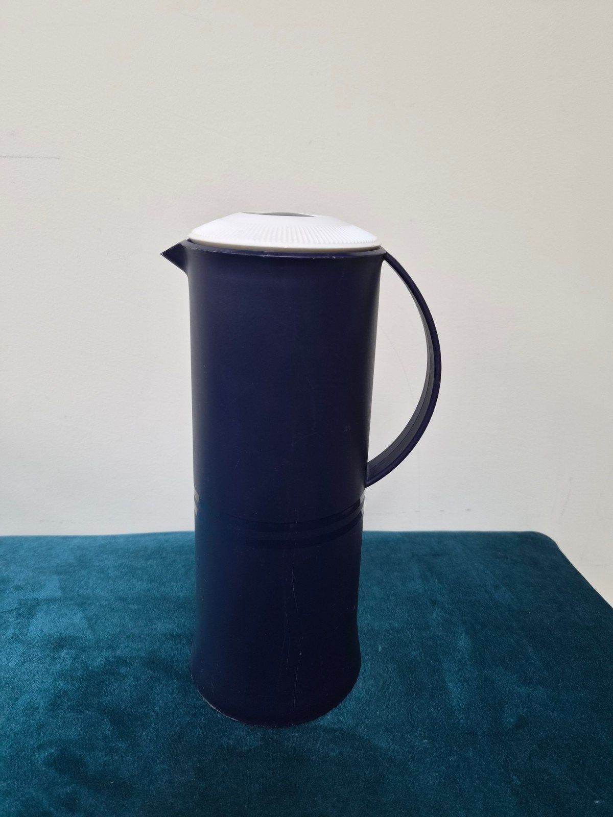 Tupperware Koffie Thermos kan blauw, Verzenden, Blauw, Overige typen
