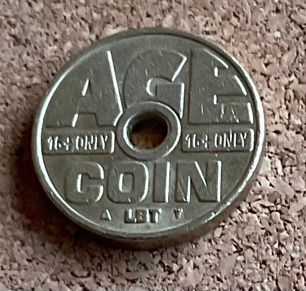 Penning - AGE COIN LBT, Ophalen of Verzenden, Overige materialen, Nederland