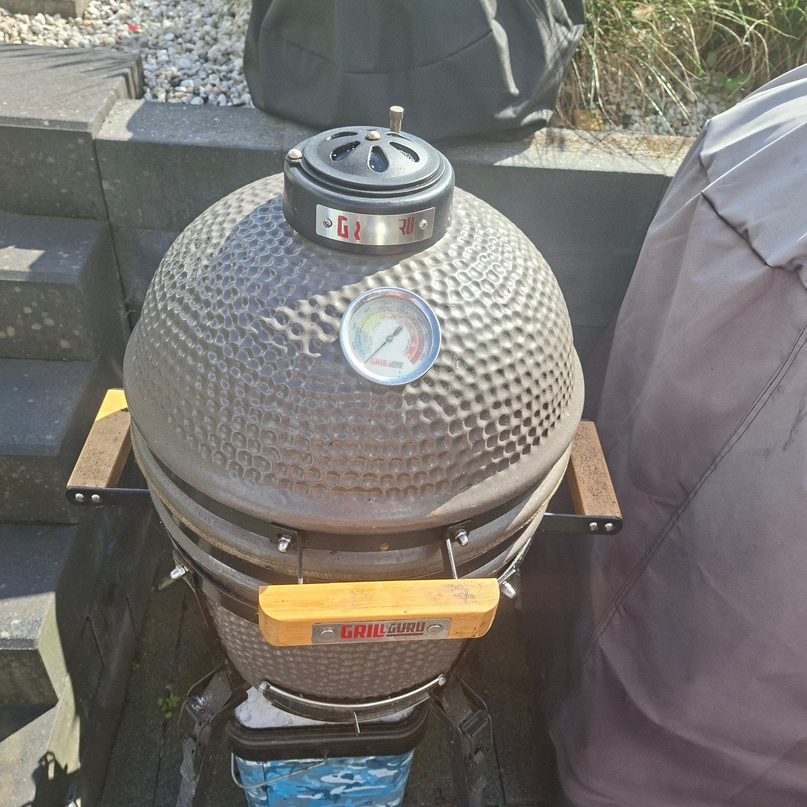 grill guru compact in perfecte staat, Tuin en Terras, Ophalen, Zo goed als nieuw