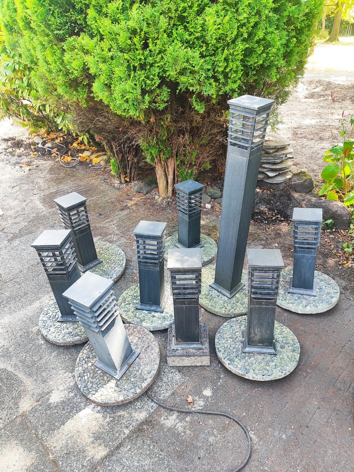 Philips buitenverlichting - Diverse staande lampen, Tuin en Terras, Ophalen, Gebruikt, Minder dan 50 watt, Staande lamp