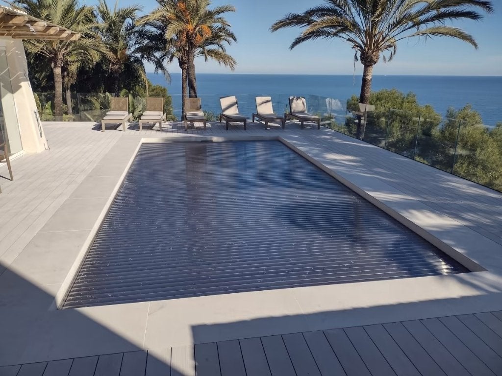 zwembad polycarbonaat solar silver grey blauw 78 euro per m2, Tuin en Terras, Zwembad-toebehoren, Verzenden, Nieuw, Overige typen