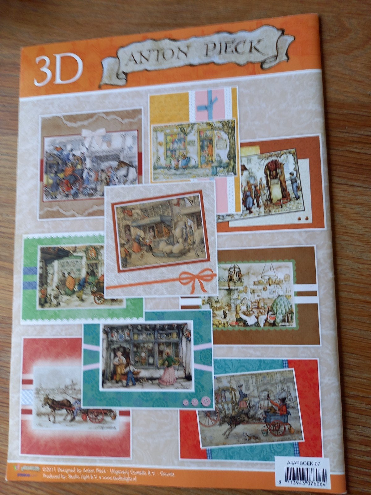 3d knip boek van anton pieck, Hobby en Vrije tijd, Kaarten | Zelf maken, Ophalen of Verzenden, Nieuw, Overige thema's, Pons of Mal