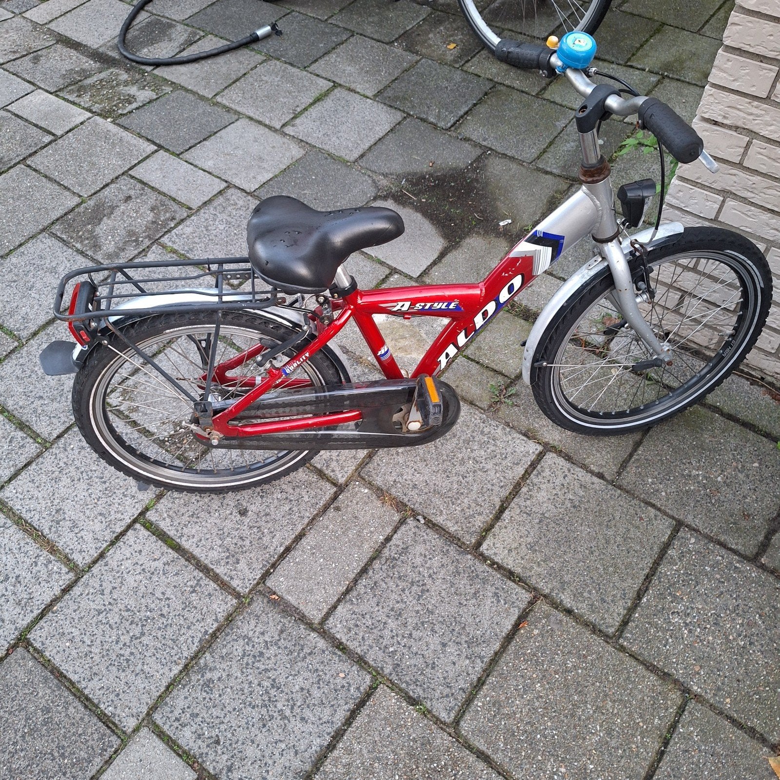 Aldo kinderfiets 20 inch met terugtraprem en handremmen, Ophalen, Gebruikt, Schijfrem, 20 inch of meer