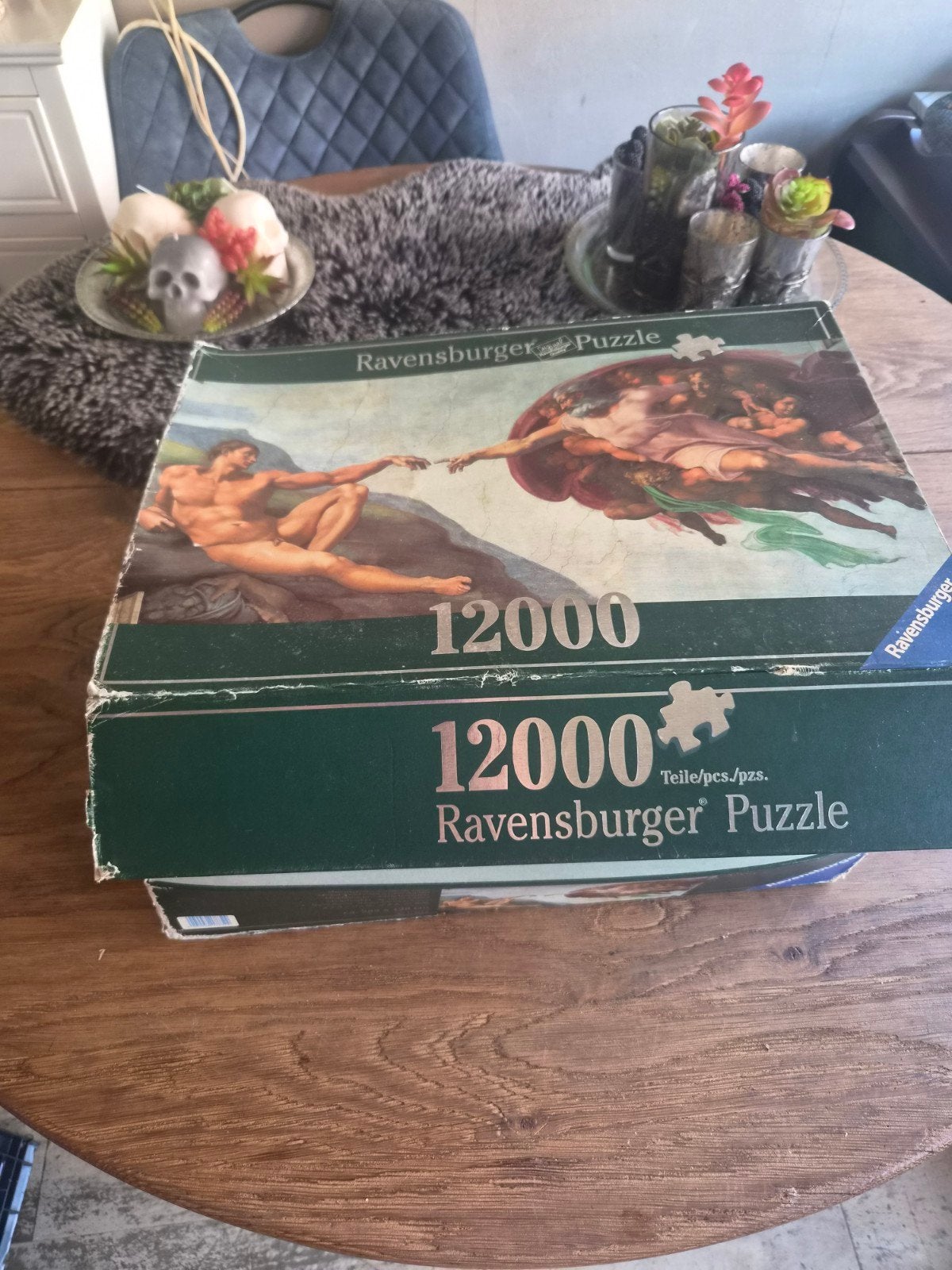 Ravensburger Legpuzzel 12000 stukjes - De Schepping van Adam, Ophalen, Meer dan 1500 stukjes, Gebruikt, Legpuzzel